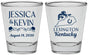 Personalized Wedding Shot Glasses - Kentucky | 166