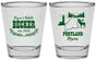 Personalized Wedding Shot Glasses - Maine | 168
