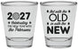 Personalized New Years Shot Glasses - 2027 Out With The Old | 170000