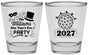 Personalized New Years Shot Glasses - 2027 Ball | 170005