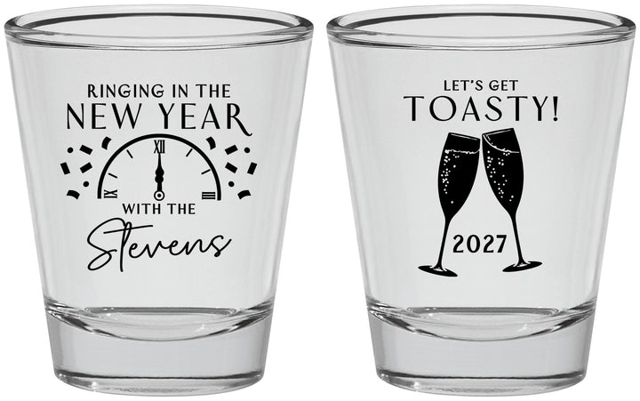 Personalized New Years Shot Glasses - 2027 Toast | 170008