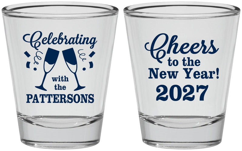 Personalized New Years Shot Glasses - 2027 Cheers | 170011