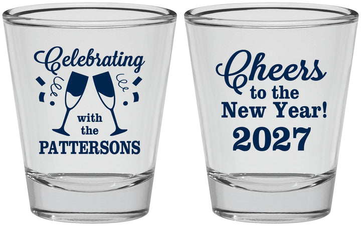Personalized New Years Shot Glasses - 2027 Cheers | 170011