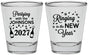 Personalized New Years Shot Glasses - 2027 Ringing In | 170014
