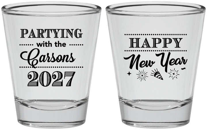 Personalized New Years Shot Glasses - 2027 Nye | 170016