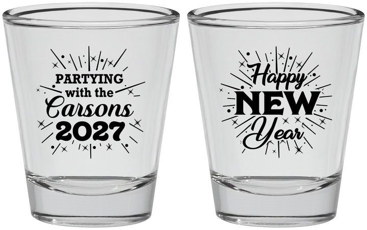 Personalized New Years Shot Glasses - 2027 Nye | 170020