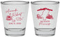 Personalized Wedding Shot Glasses - Mississippi | 173