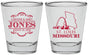 Personalized Wedding Shot Glasses - Missouri | 174