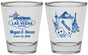 Personalized Wedding Shot Glasses - Nevada | 177