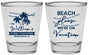 Personalized Family Vacation Shot Glasses - Beach Please | 180004