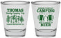 Personalized Family Vacation Shot Glasses - Camping Park | 180013
