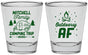 Personalized Family Vacation Shot Glasses - Camping Trip | 180018
