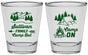 Personalized Family Vacation Shot Glasses - Family Camp Out | 180019