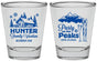 Personalized Family Vacation Shot Glasses - Ski Trip Peaks | 180020