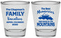 Personalized Family Vacation Shot Glasses - Mountains | 180021