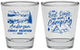 Personalized Family Vacation Shot Glasses - Camping Trip | 180025