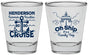 Personalized Family Vacation Shot Glasses - Oh Ship Cruise | 180032