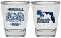 Personalized Family Vacation Shot Glasses - Orlando | 180043