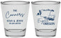 Personalized Wedding Shot Glasses - Oregon | 186
