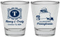 Personalized Wedding Shot Glasses - Pennsylvania | 187