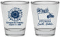 Personalized Wedding Shot Glasses - South Dakota | 190