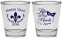 Personalized Mardi Gras Shot Glasses - Life Of The Mardi | 190004