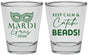 Personalized Mardi Gras Shot Glasses - Beads Nola | 190007