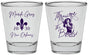 Personalized Mardi Gras Shot Glasses - Throw Me The Beads | 190008