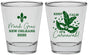 Personalized Mardi Gras Shot Glasses - Fleur De Lis Carnaval | 190011