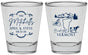 Personalized Wedding Shot Glasses - Vermont | 194
