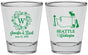 Personalized Wedding Shot Glasses - Washington | 196