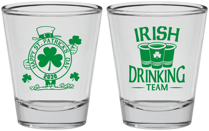Personalized St Patricks Day Shot Glasses - Irish Drinking Team | 200006