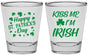Personalized St Patricks Day Shot Glasses - Kiss Me I Am Irish | 200018
