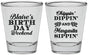 Personalized Birthday Shot Glasses - Chippin Dippin Sippin | 20008