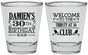 Personalized Birthday Shot Glasses - 30th | 20016