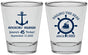 Personalized Birthday Shot Glasses - 45th Nautical | 20023