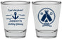 Personalized Birthday Shot Glasses - Ship Faced Nautical | 20024