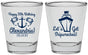 Personalized Birthday Shot Glasses - 30th Shipwrecked | 20026