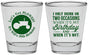 Personalized Birthday Shot Glasses - 30th Lets Get Plowed | 20039