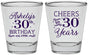 Personalized Birthday Shot Glasses - Cheers To 30 Years | 20041