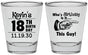 Personalized Birthday Shot Glasses - 18th | 20046