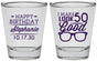 Personalized Birthday Shot Glasses - 50th | 20049