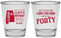 Personalized Birthday Shot Glasses - 40th | 20050
