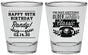 Personalized Birthday Shot Glasses - 55th Classic Phone | 20058