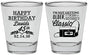 Personalized Birthday Shot Glasses - 45th Cassette Tape | 20059