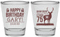 Personalized Birthday Shot Glasses - 75th Hunting | 20063