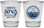 Personalized Birthday Shot Glasses - 50th Nautical | 20065