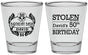 Personalized Birthday Shot Glasses - 50th | 20068