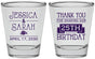 Personalized Birthday Shot Glasses - 25th | 20075