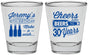 Personalized Birthday Shot Glasses - Cheers Beers To 30 Years | 20076